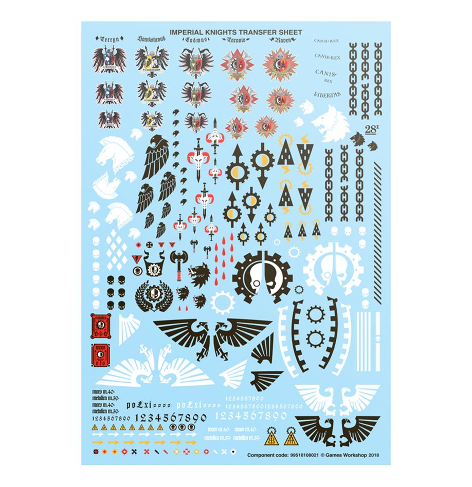 Warhammer 40,000 - 54-22, Imperial Knights, Knight Questoris