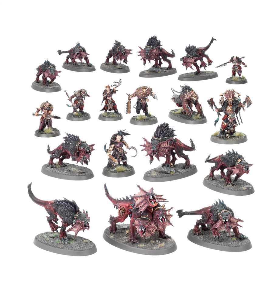 Warhammer Age of Sigmar 70-837, Spearhead, Blades of Khorne, Fangs of the Blood God
