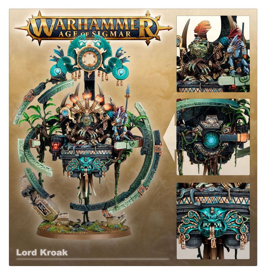 Warhammer Age of Sigmar 88-15, Seraphon, Lord Kroak