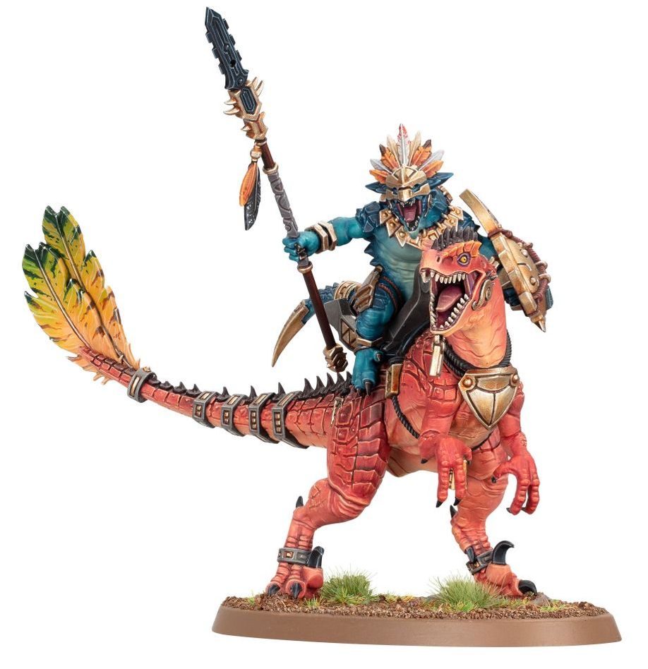 Warhammer Age of Sigmar 88-18, Seraphon, Aggradon Lancers