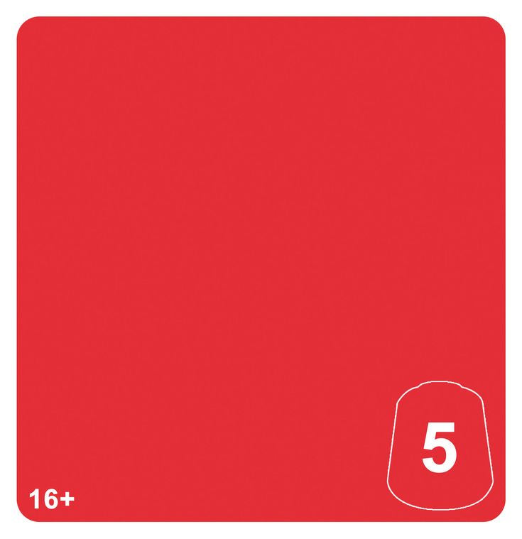 Warhammer Colour - Tone Pro: Bloodtoof Red 5, 20-155 Acrylic Paint 12ml