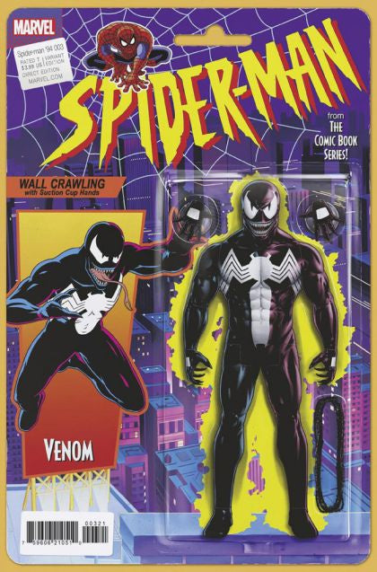 Spider-Man '94, #3 John Tyler Christopher Action Figure Variant Comic