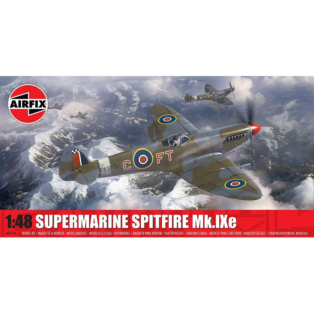 AIRFIX SUPERMARINE SPITFIRE MK.IXE, 1:48 Scale Model Kit