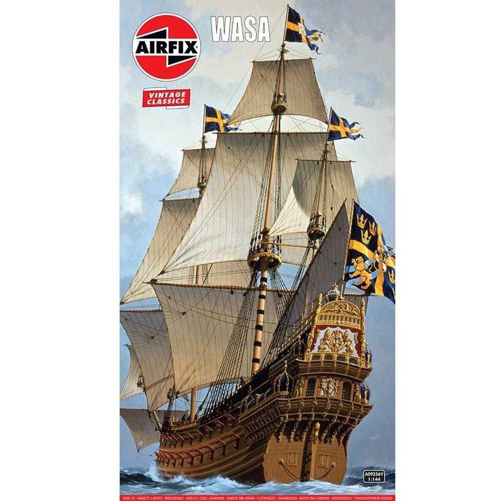 AIRFIX WASA SAILING WARSHIP, 1:144 Scale Model Kit