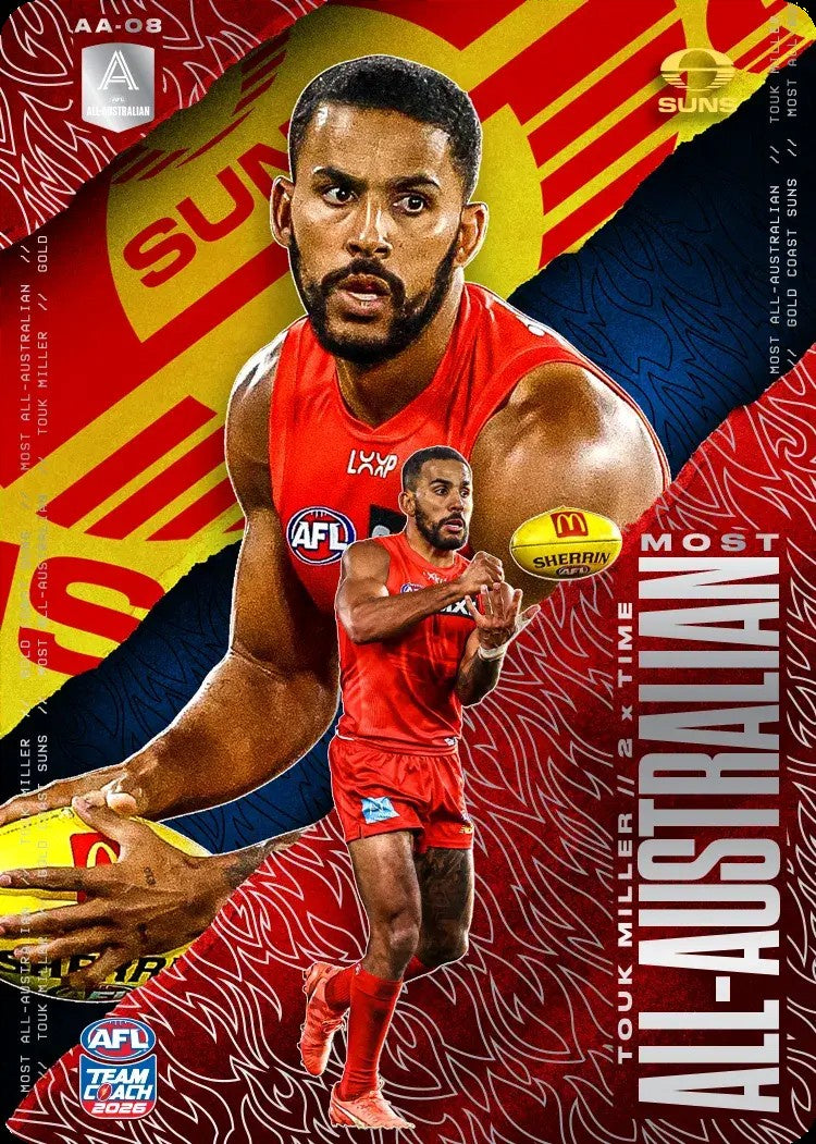 Touk Miller, All-Australian Silver, 2026 Teamcoach AFL