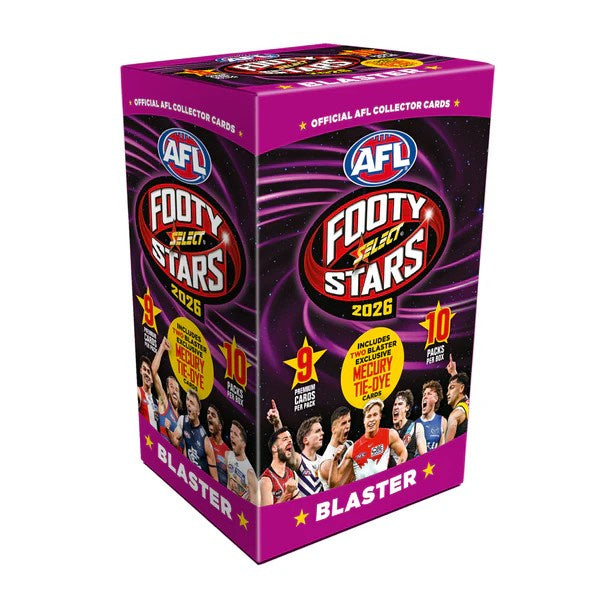 2026 Select AFL Footy Stars Blaster Box