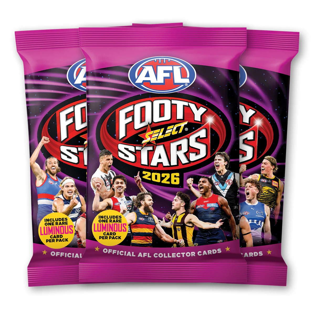 2026 Select AFL Footy Stars 36 pack Box - MAX 2 PER CUSTOMER