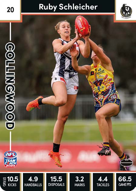 2023 Teamcoach AFLW Common Cards - Cards 1 to 90 - Pick Your Card