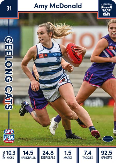 2023 Teamcoach AFLW Common Cards - Cards 1 to 90 - Pick Your Card