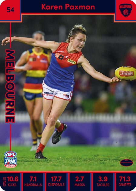 2023 Teamcoach AFLW, 90 card Base Set