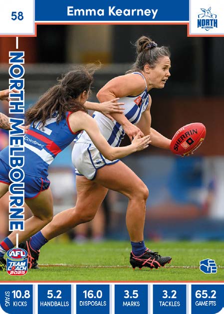 2023 Teamcoach AFLW, 90 card Base Set