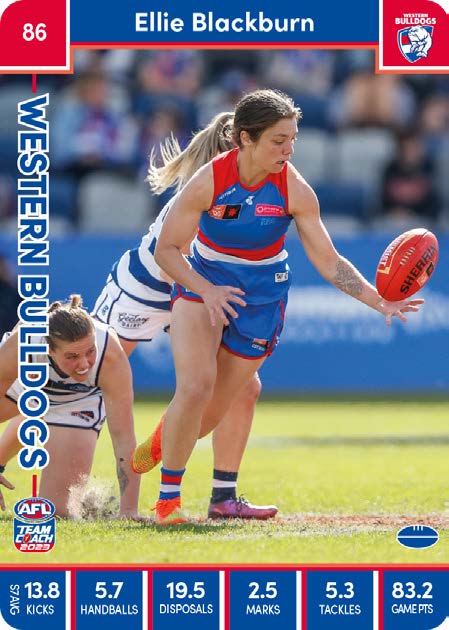 2023 Teamcoach AFLW Common Cards - Cards 1 to 90 - Pick Your Card