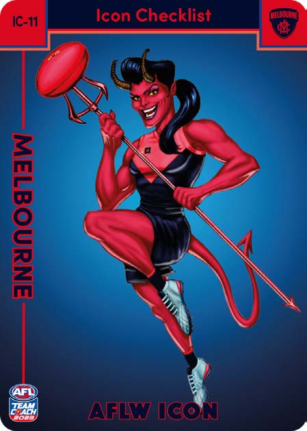 2023 Teamcoach AFLW - Icon Checklist Cards - Cards IC-01 to IC-18 - Pick Your Card