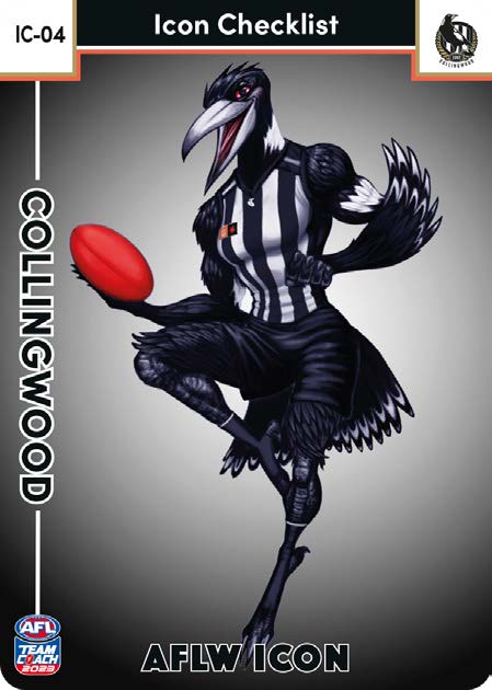 2023 Teamcoach AFLW - Icon Checklist Cards - Cards IC-01 to IC-18 - Pick Your Card