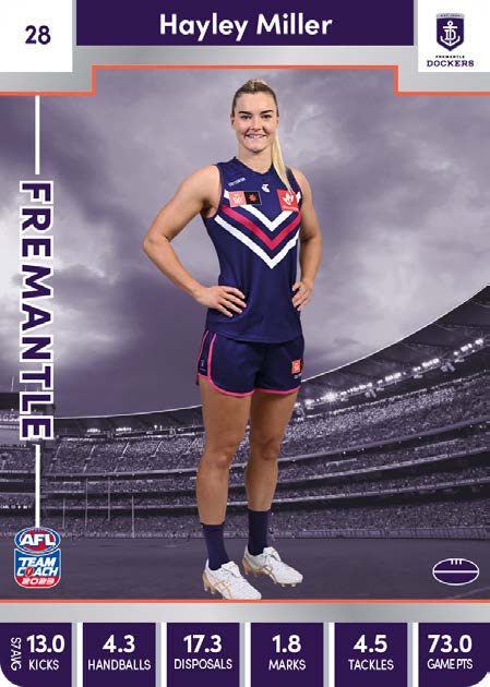 2023 Teamcoach AFLW Silver Parallel Cards - Cards 1 to 90 - Pick Your Card