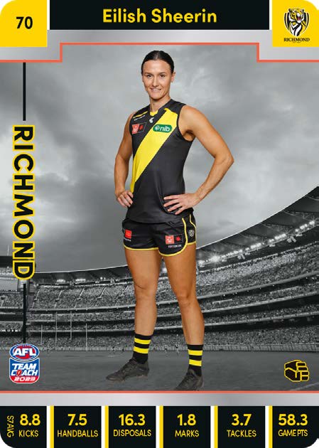 2023 Teamcoach AFLW Silver Parallel Cards - Cards 1 to 90 - Pick Your Card