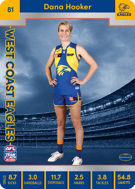 2023 Teamcoach AFLW Silver Parallel Cards - Cards 1 to 90 - Pick Your Card