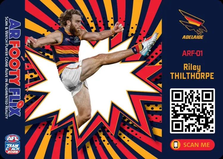 2026 Teamcoach AFL, AR Footy Flix Cards - Cards ARF-01 to ARF-18 - Pick Your Card