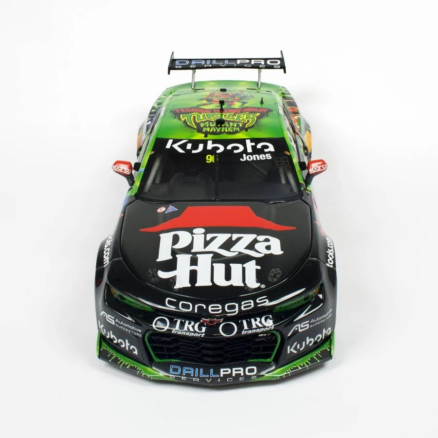 Biante CHEVROLET CAMARO - BJR - JONES/BOYS #96 - 2023 Penrite Sandown 500 - Race 24 - Pizza Hut TMNT Livery - 1:18 Scale Diecast Model Car