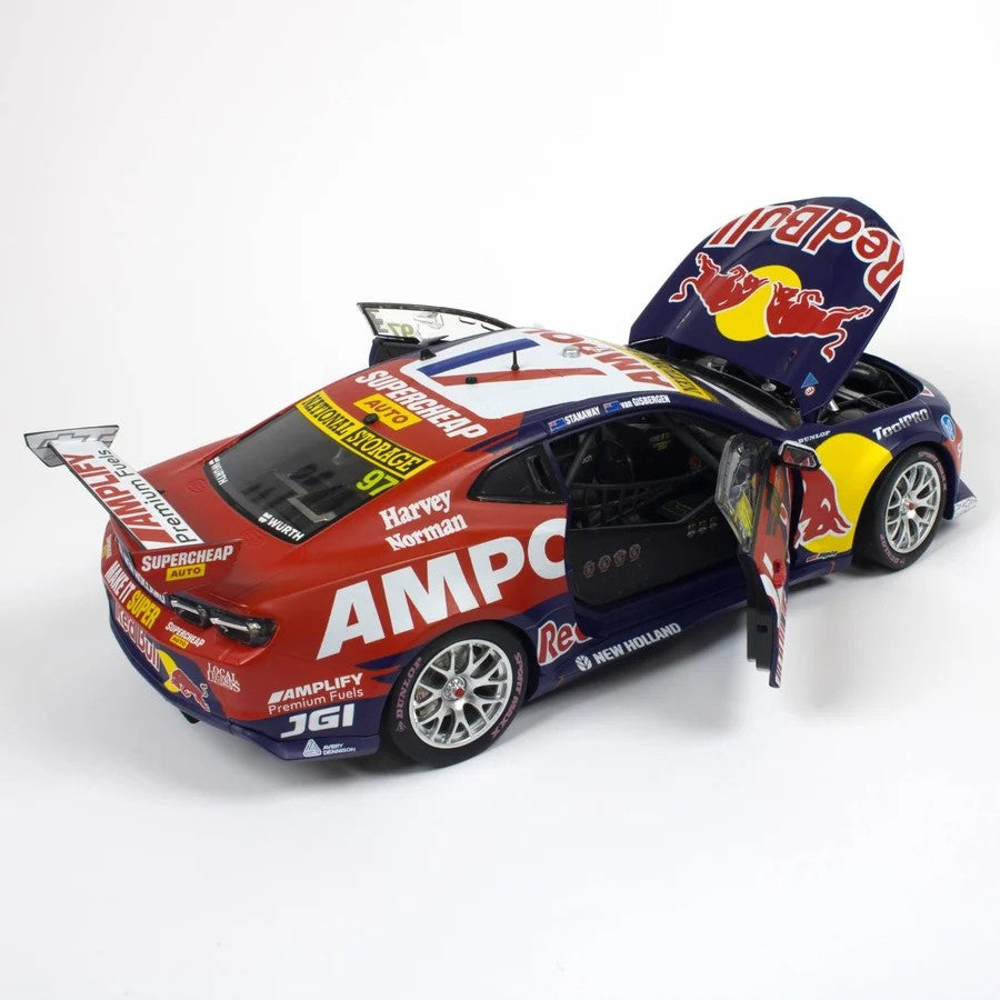 Biante CHEVROLET CAMARO - RED BULL AMPOL RACING - VAN GISBERGEN/STANAWAY #97 - 2023 Bathurst 1000 WINNER - 1:18 Scale Diecast Model Car