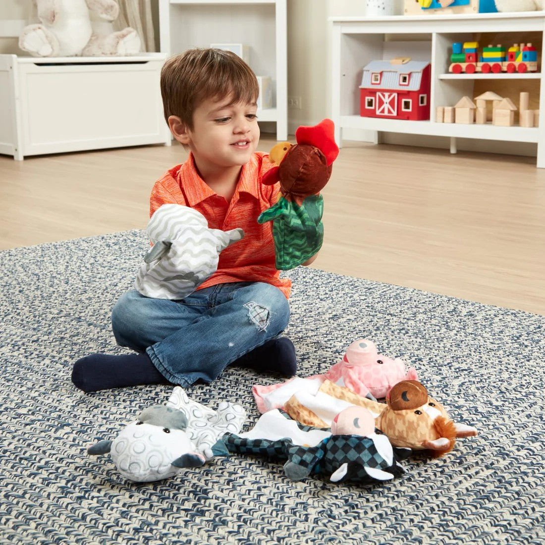Melissa & Doug - Barn Buddies Hand Puppets