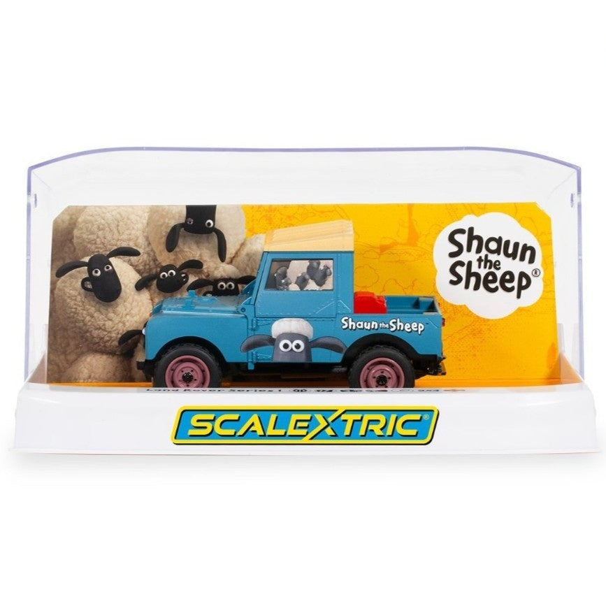 SCALEXTRIC LAND ROVER SERIES 1 - SHAUN THE SHEEP Slot Car