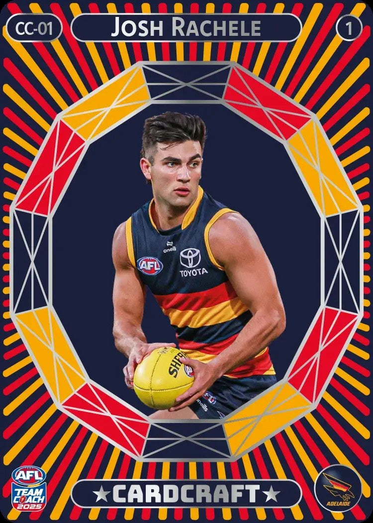 Josh Rachele, CC-01-1, Card Craft, 2025 Teamcoach AFL