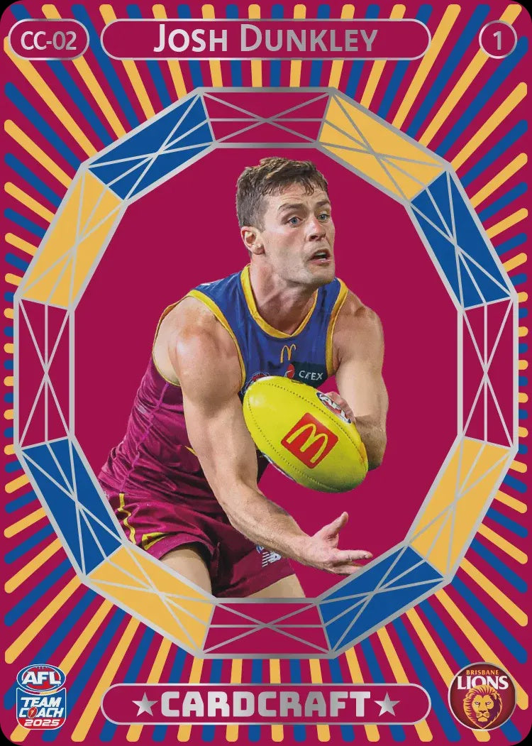 Josh Dunkley, CC-02-1, Card Craft, 2025 Teamcoach AFL