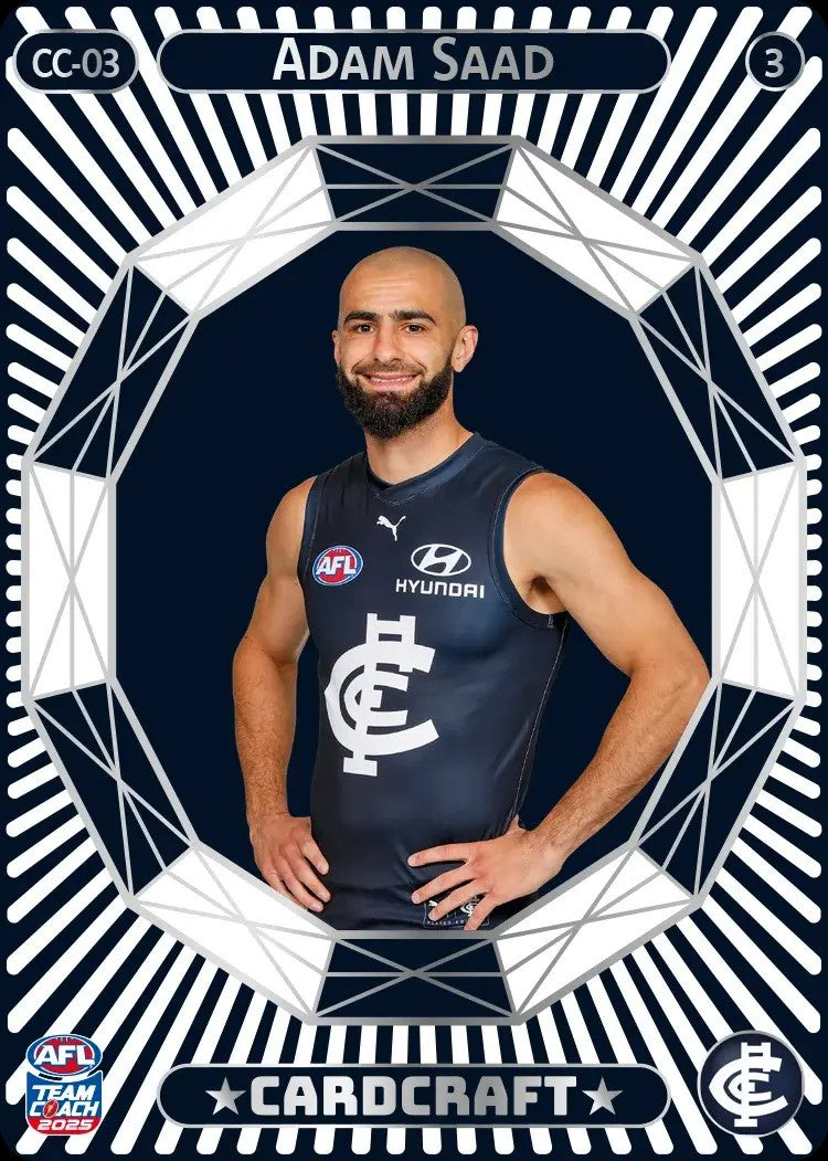 Adam Saad, CC-03-3, Card Craft, 2025 Teamcoach AFL