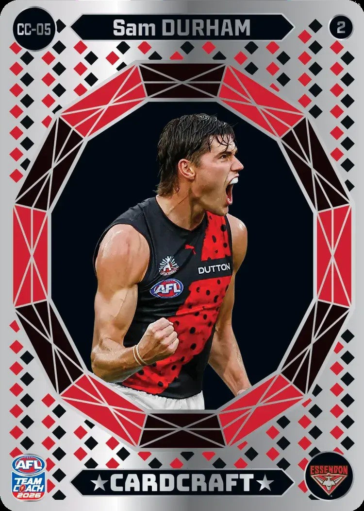 Sam Durham, CC-05-2, Card Craft, 2026 Teamcoach AFL