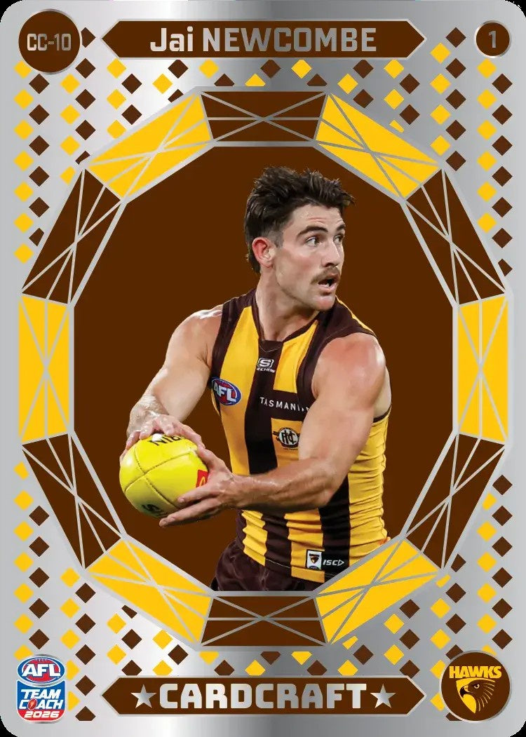 Jai Newcombe, CC-10-1, Card Craft, 2026 Teamcoach AFL