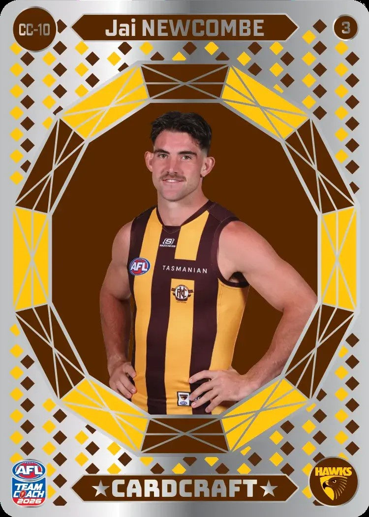 Jai Newcombe, CC-10-3, Card Craft, 2026 Teamcoach AFL