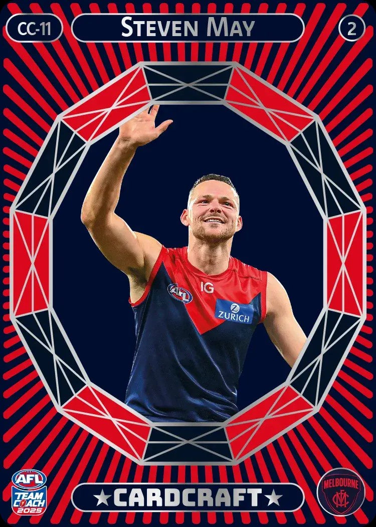 Steven May, CC-11-2, Card Craft, 2025 Teamcoach AFL