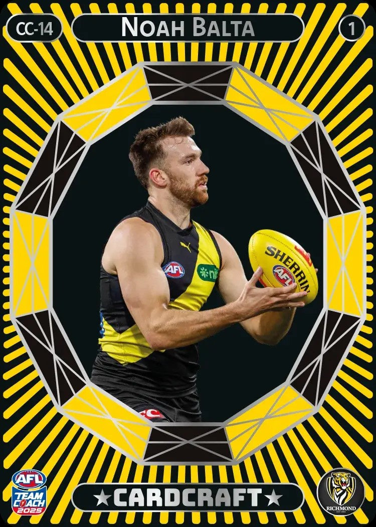 Noah Balta, CC-14-1, Card Craft, 2025 Teamcoach AFL