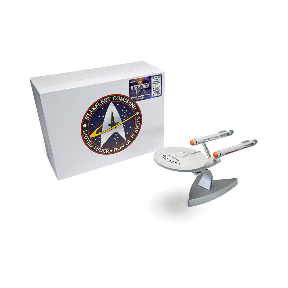 CORGI STAR TREK - U.S.S. ENTERPRISE NCC-1701 (THE ORIGINAL SERIES) - Diecast Model with Stand