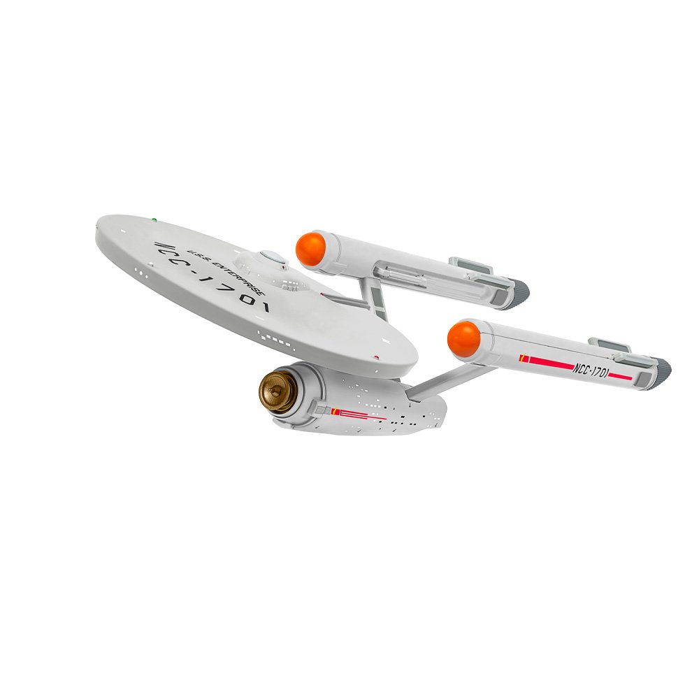 CORGI STAR TREK - U.S.S. ENTERPRISE NCC-1701 (THE ORIGINAL SERIES) - Diecast Model with Stand