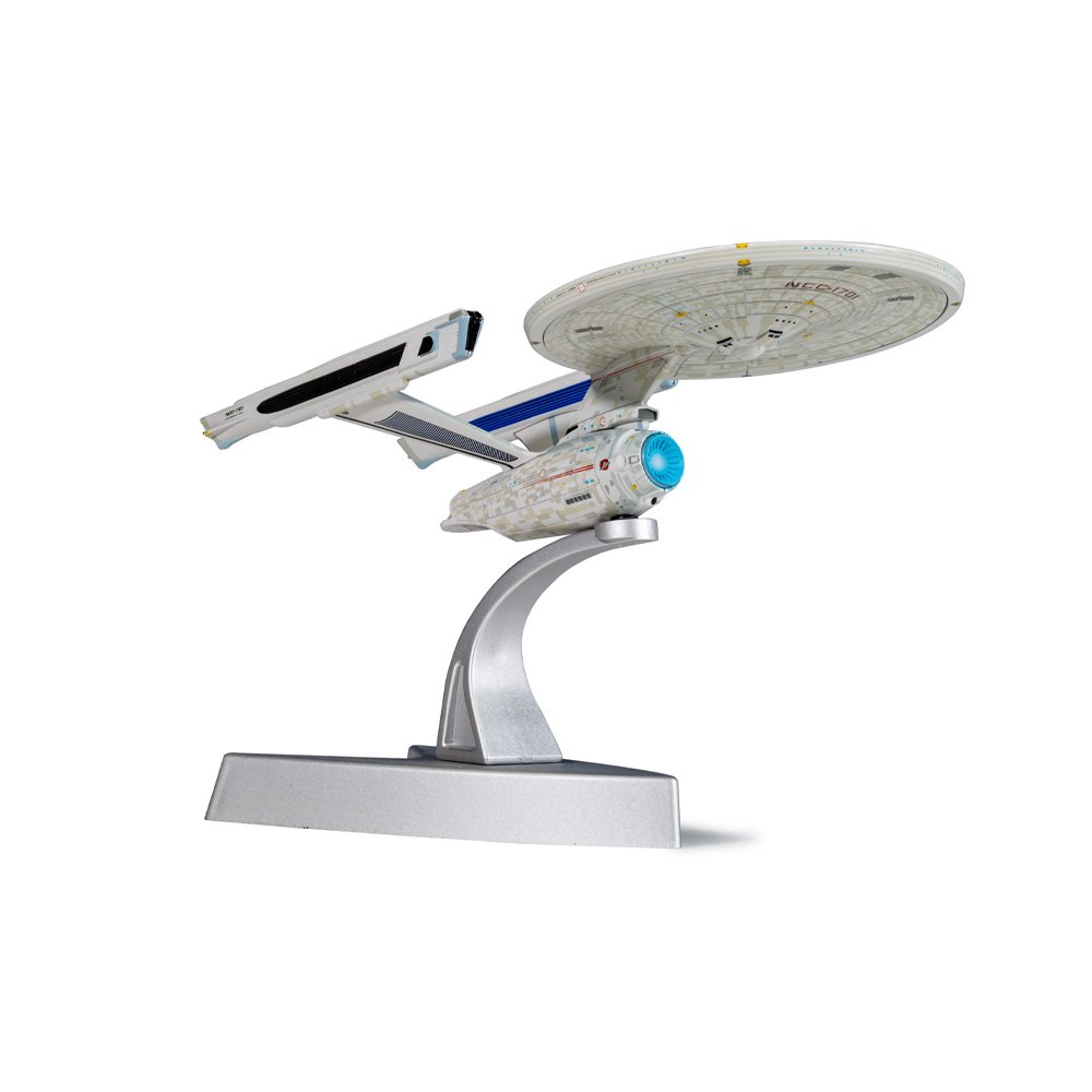 CORGI STAR TREK - U.S.S. ENTERPRISE NCC-1701 (THE WRATH OF KHAN) - Diecast Model with Stand