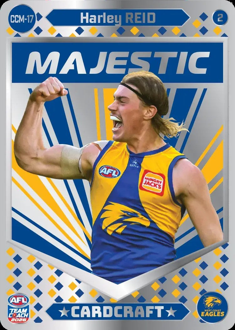 Harley Reid, CCM-17-2, Majestic Card Craft, 2026 Teamcoach AFL