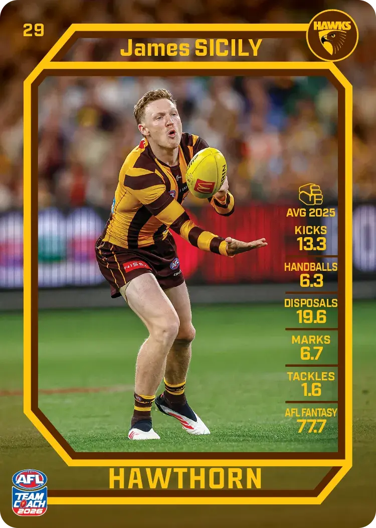 2026 Teamcoach AFL Common Cards - Cards 1 to 100 - Pick Your Card