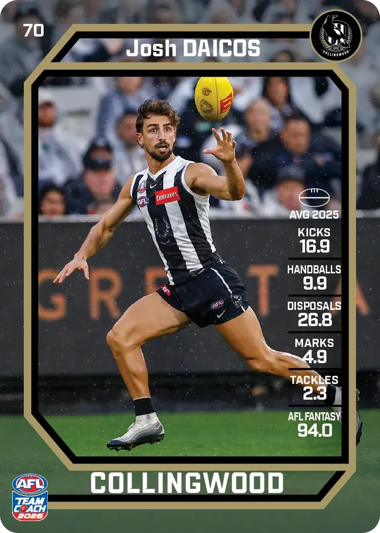 2026 Teamcoach AFL Common Cards - Cards 1 to 100 - Pick Your Card