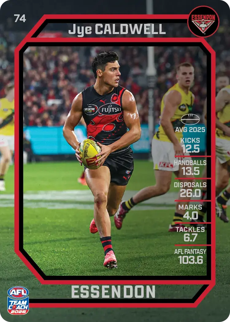 2026 Teamcoach AFL Common Cards - Cards 1 to 100 - Pick Your Card