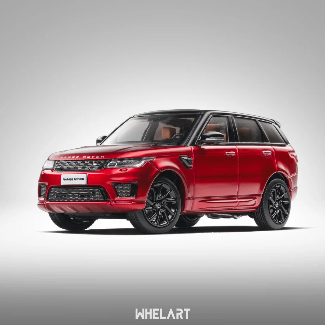 RANGE ROVER SPORT Metallic Red, 1:64 Scale Diecast Car
