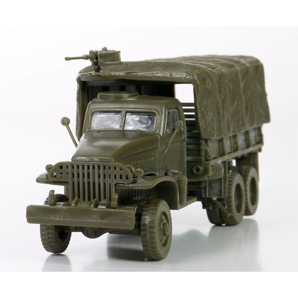 Waltersons, Forces of Valor, U.S. GMC 2.5 Ton Cargo Truck, 1:72 Scale Model Kit