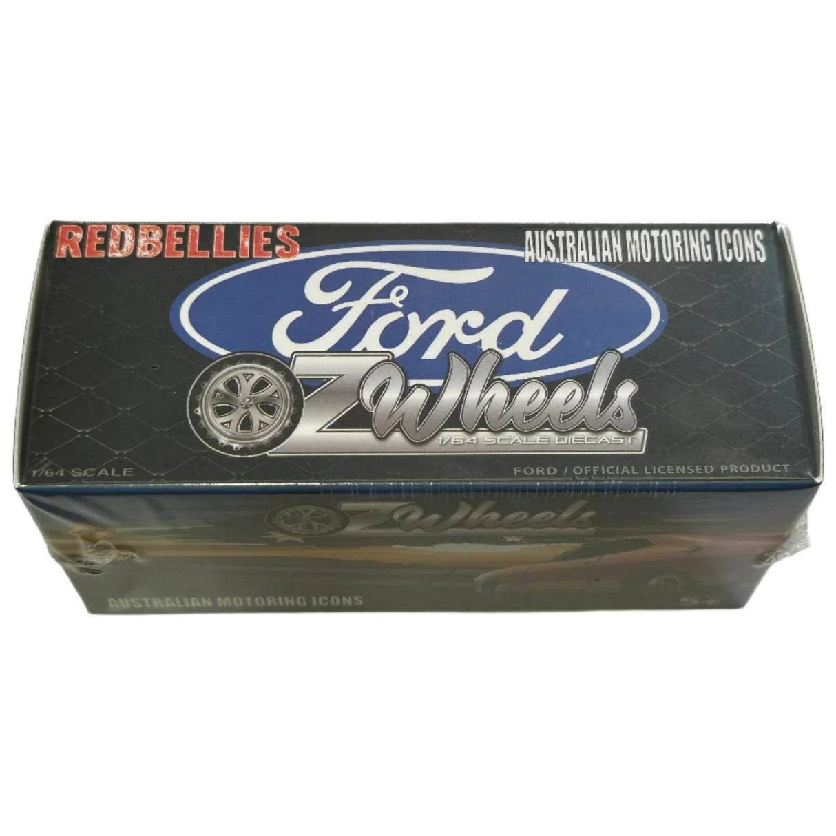Oz Wheels Holden/Ford Red Bellies Clutch 1 - (36-Pack) Box, 1:64 Scale Cars