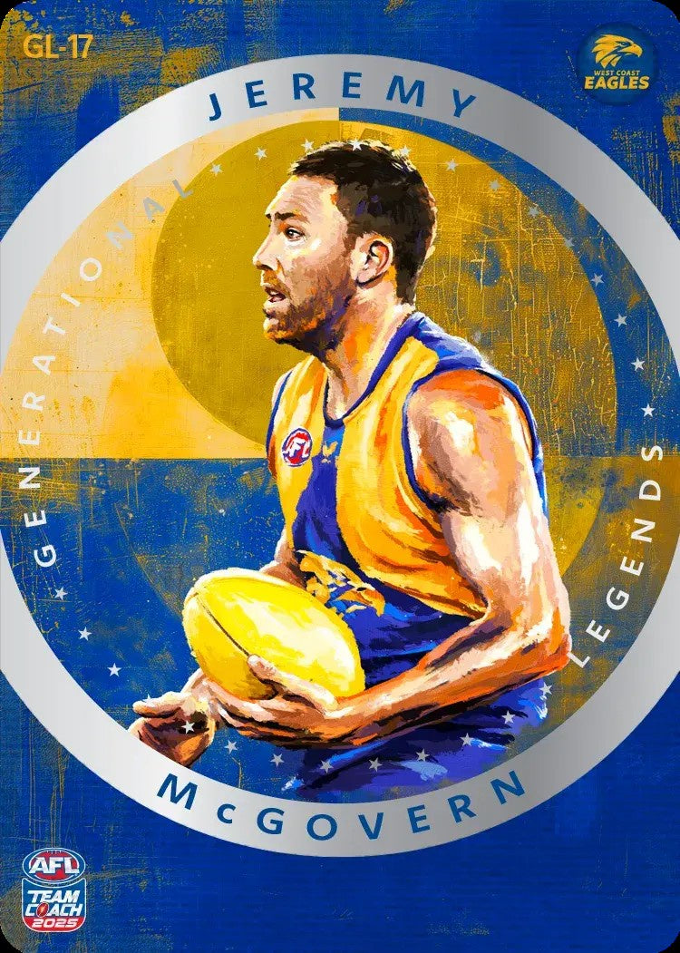 Jeremy McGovern, TEAM Generational Legends, 2025 Teamcoach AFL