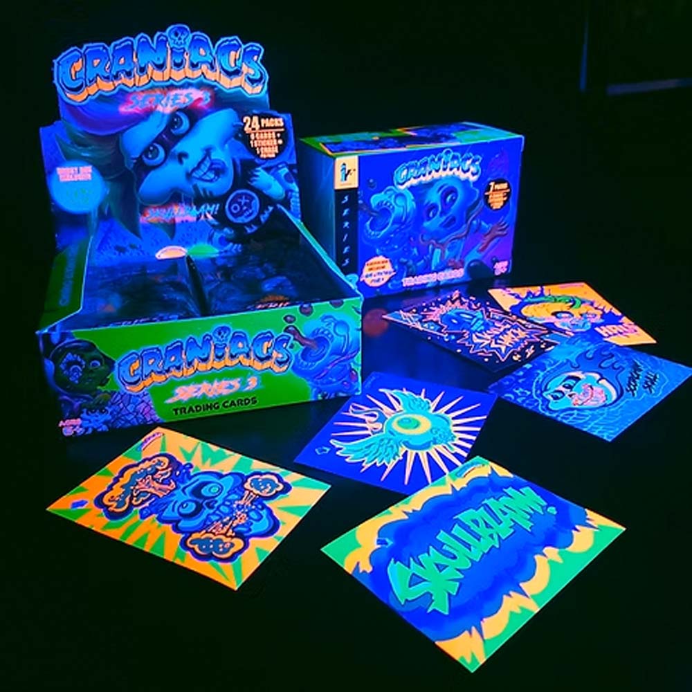 Craniacs Trading Cards Hobby Box Series 3