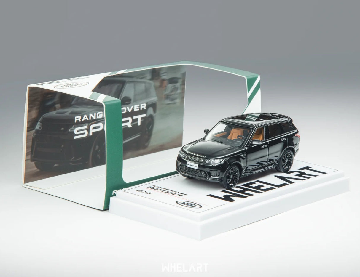 RANGE ROVER SPORT Black, 1:64 Scale Diecast Car