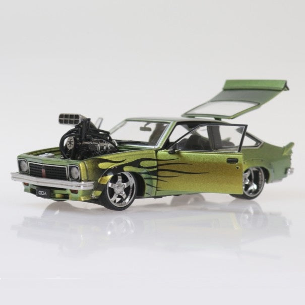 Colour Shift w/Flames Holden A9X Torana Supercharged, 1:24 Scale Diecast Car