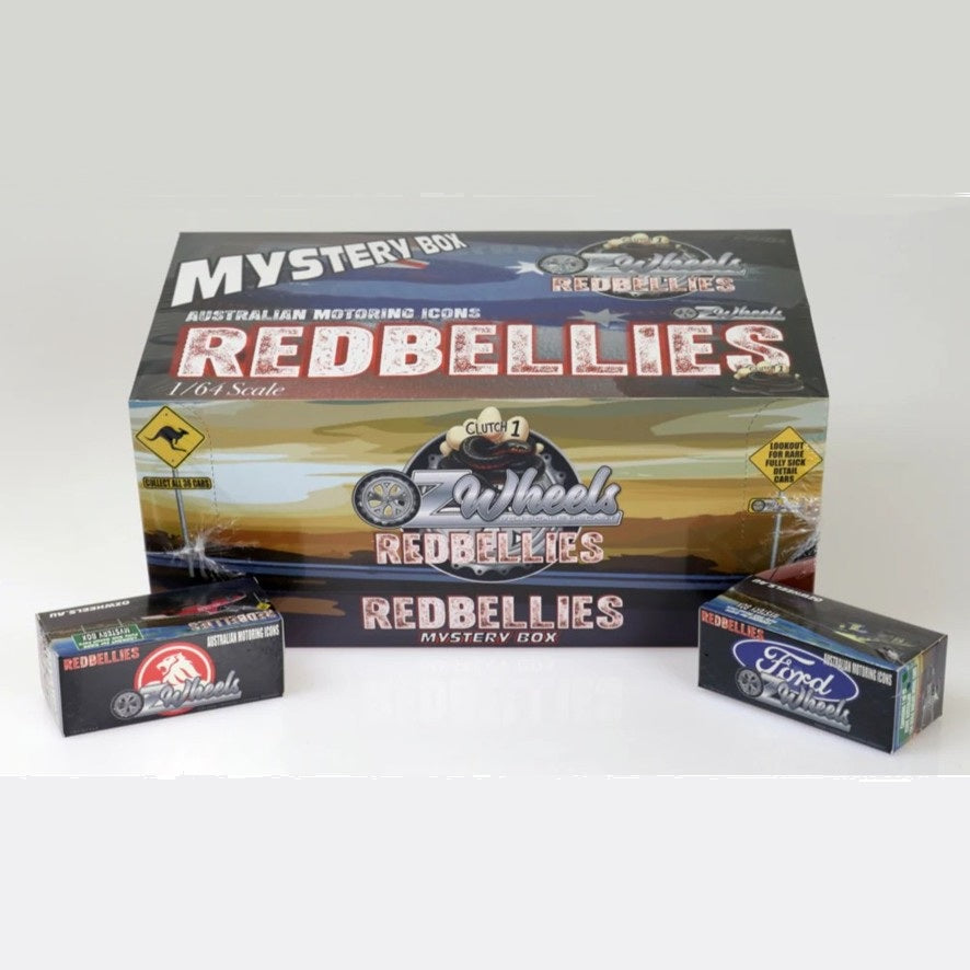 Oz Wheels FORD, Red Bellies Clutch 1, 1:64 Scale Car
