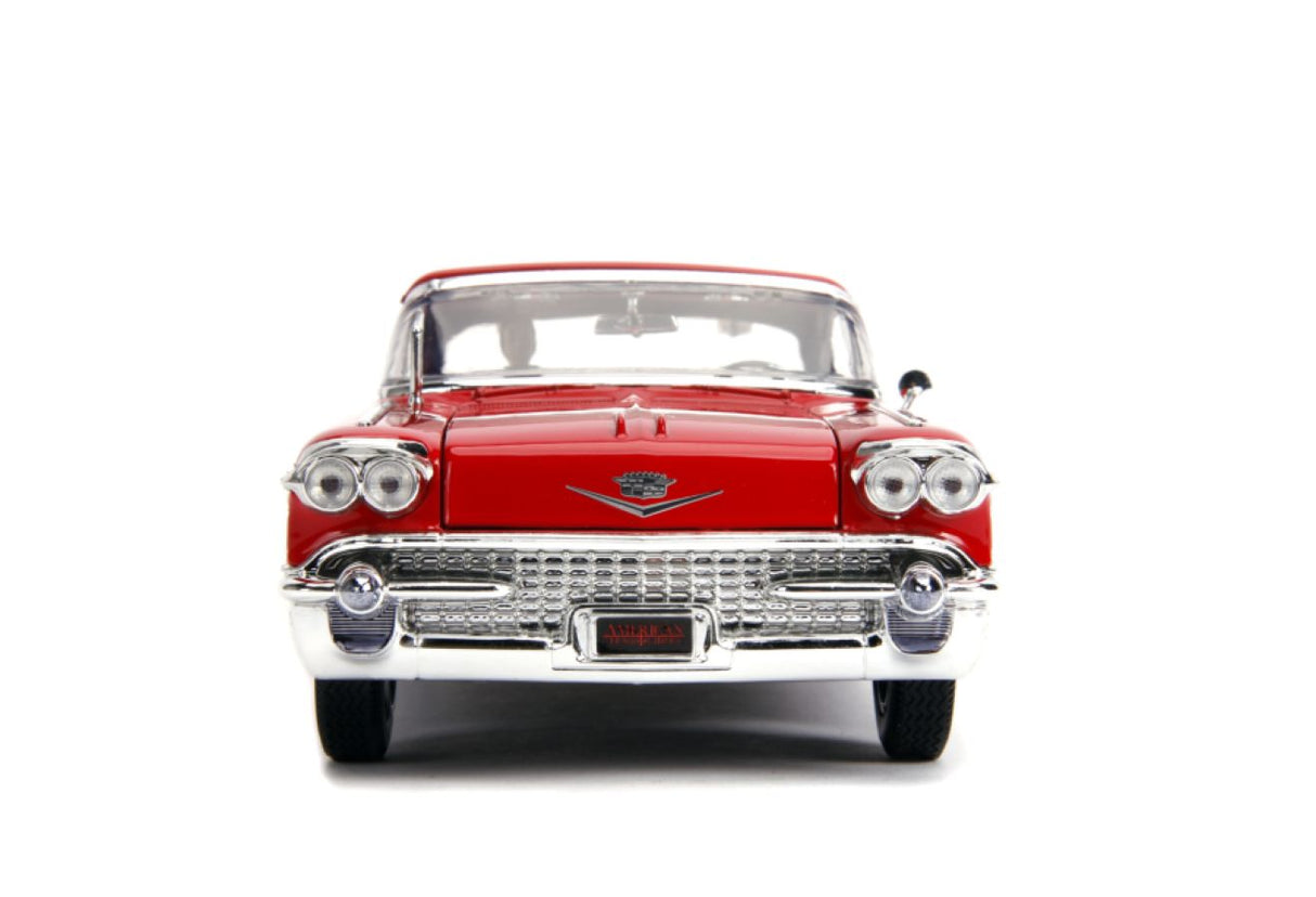 A Nightmare on Elm St - 1958 Cadillac Series 62, 1:24 Scale Diecast with Figure Hollywood Ride